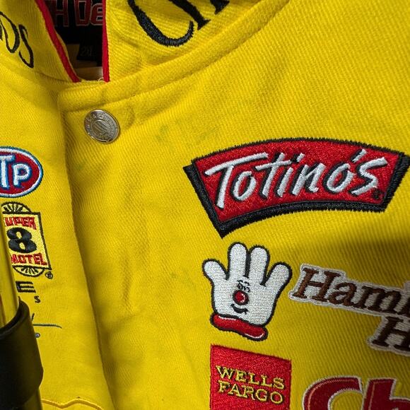 90s / Y2K Cheerios Bobby Labonte NASCAR Jacket - Picture 5 of 7